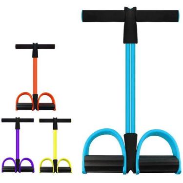 Imagem de Extensor Elástico Para Exercícios Academia Ginástica Yoga Corda Elásti