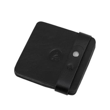 Imagem de Kit de Porta-Copos de Couro Couro50, Preto