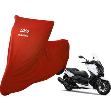 Imagem de Capa Cobrir Moto Yamaha Xmax De Tecido Lycra - Mz, Vermelha