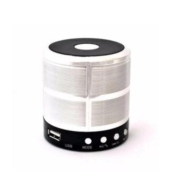 Imagem de Mini Caixa Caixinha De Som 887 Portátil Recarregavel Bluetooth com Rád