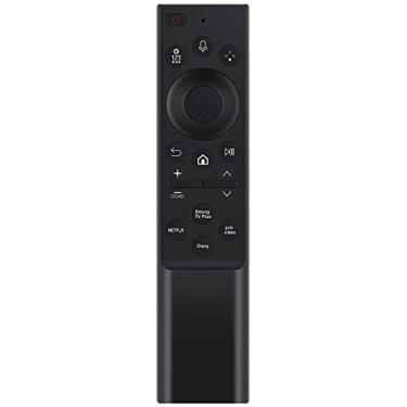 Imagem de BN59-01386A TM2280E Controle remoto de substituição de pesquisa por voz adequado para Samsung Smart Neo QLED TV 4K UHD Dual LED Quantum HDR Q60B Series QN50Q60BAFXZA QN43Q60BAFXZA QN55Q60BAFXZA