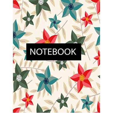 Imagem de Tropical Notebook: Composition College Ruled Notebooks Journal Back to School Composition Book for Teachers, Students, Kids and Teens 8.5" X11 ... pages Dot Grid Paper for Bullet Journaling