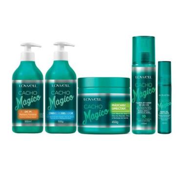 Imagem de Kit Cacho Mágico Completo 5 Itens Lowell