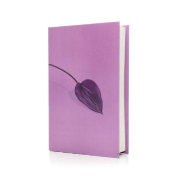 Imagem de Caixa Livro Para Ornamentação Lavanda 27X17X5Cm - DROSSI