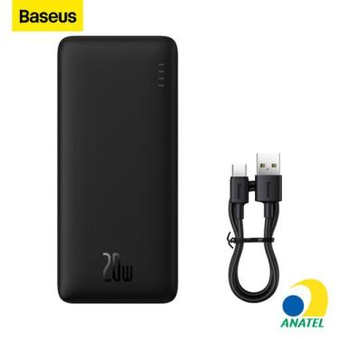 Imagem de Power Bank Baseus Airpow 10000mah Turbo 20w Cabo Usb-c
