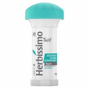 Imagem de Desodorante em Creme Twist Neutro 45g - Herbíssimo