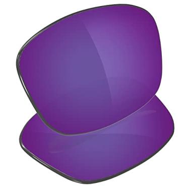 Imagem de Galvanic Lentes de reposição para óculos de sol Oakley Splinter - Várias opções, Violeta polarizado, 0