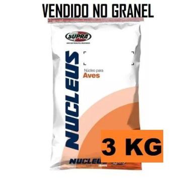 Imagem de Núcleo Para Aves Postura/Poedeira Granel 3kg - SUPRA - Rações Supra