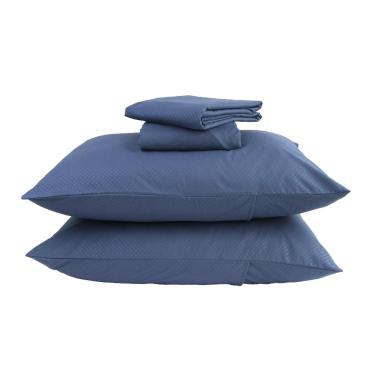 Imagem de Jogo de Cama Queen Texture Azul - A\CASA