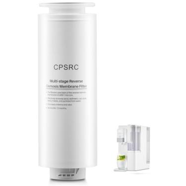 Imagem de CO-Z Filtro de osmose reversa de substituição 5 em 1 filtro RO, substituição de 5 estágios para sistema de filtragem de água de osmose reversa de bancada de 5L, vida útil de 12 meses