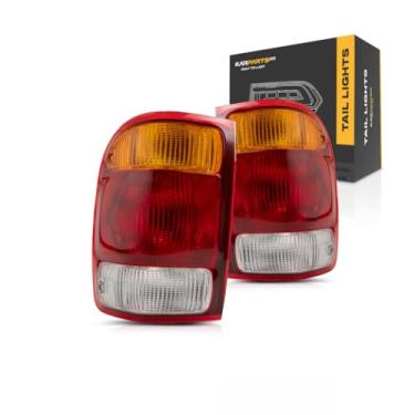 Imagem de Para 1998-1999 Ford Ranger Par de luzes traseiras traseira lado motorista e passageiro unidade de montagem FO2800121 FO2801121 - substitui F87Z-13405BA F87Z-13404BA