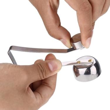Imagem de Abridor de Casca de Ovo Em Aço Inoxidável, Fácil de Usar Biscoitos, Design Ergonômico para Todos Os Ovos de Tamanho, Alças Não Deslizantes, Lava-louças Seguras, Economiza Tempo