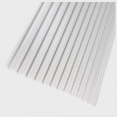 Imagem de Kit com 20 Telhas de Policarbonato 244cm X 99cm Grega Branco