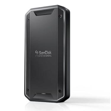 Imagem de SanDisk Professional SSD PRO-G40 de 4 TB - até 3000 MB/s, Thunderbolt 3 (40 Gbps), USB-C (10 Gbps), resistência IP68 à poeira/água, unidade de estado sólido externa - SDPS31H-004T-GBC1D [versão exFAT]