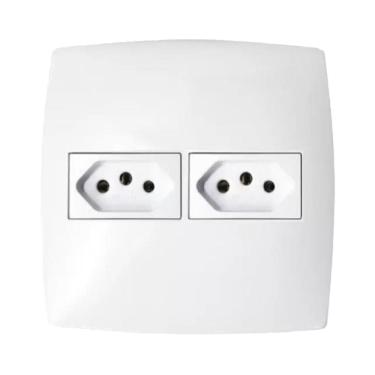 Imagem de Conjunto 4X4 2 Tomadas 10A Home