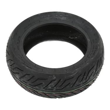 Imagem de Pneu de Borracha de Absorção de Choque, Vácuo Espessado de Scooter Elétrica Pneu Disco de Dente Anti -skid 10 Polegadas Pneu Compatível Com M365 F e Mais