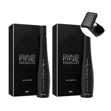 Imagem de Kit 2x Perfumes M01 Luci Luci 50ml e Carteira Carbon Black Original Com Nota Fiscal