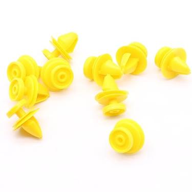 Imagem de DZMZL Retentor do painel de acabamento interior da porta Qtde 10 clipes de nylon para Jaguar C2D5807 para Peugeot 6991S9