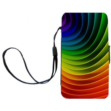 Imagem de Rikki Knight Capa carteira flip colorida colorida com aba magnética para Samsung Galaxy S3