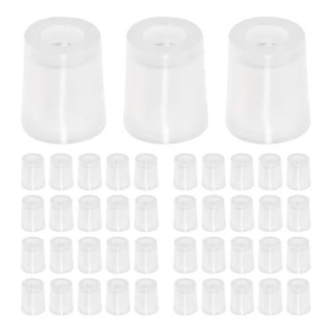 Imagem de FRCOLOR 80 peças bomba dispensadora de perfume adaptador de extração de perfume adaptadores de plástico Syrin- bomba sem sirina - para viagem recarregável perfume atomizadores spray frasco