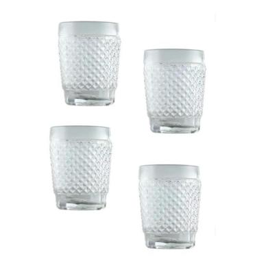 Imagem de Kit 4 Copos Aperitivo Barroco Bico De Jaca Wheaton