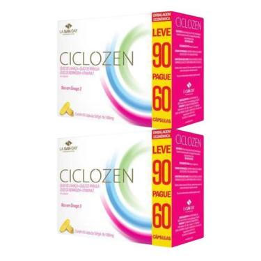 Imagem de Kit C2 Suplemento Ciclozen Cápsulas Softgel  La San Day - La San-Day