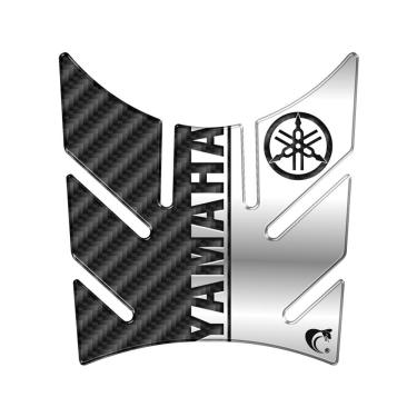 Imagem de Protetor Tanque Moto Yamaha Crosser Lander Xtz 250 Prata Cor Preto