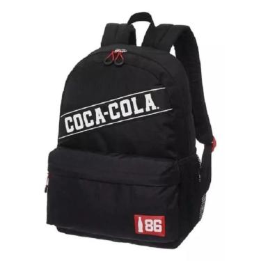 Imagem de Mochila Costas Coca-cola Elemental Casual Preta Pacific
