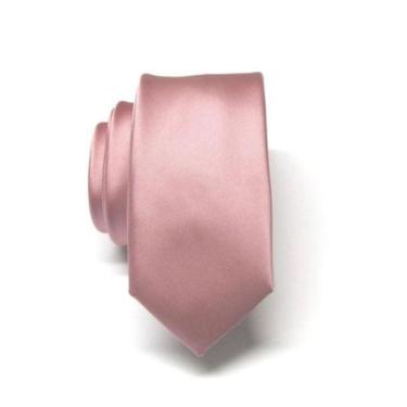 Imagem de Gravata Rosê para padrinhos  - Vamiê