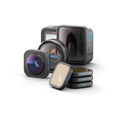 Imagem de GoPro Coleção de lentes HERO13 Black + série HB – Inclui lente macro, lente ultra ampla, 4 filtros ND, lente anamórfica e capa premium