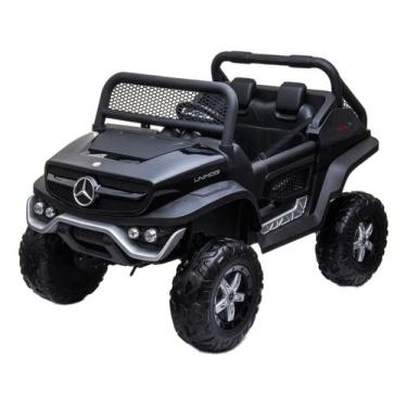 Imagem de Carrinho Elétrico 12v Mercedes Quadriciclo Utv 2 Lugares Usb - Importw