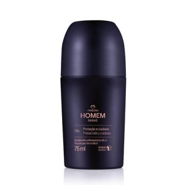 Imagem de Desodorante Antitranspirante Roll-On Natura Homem Sagaz