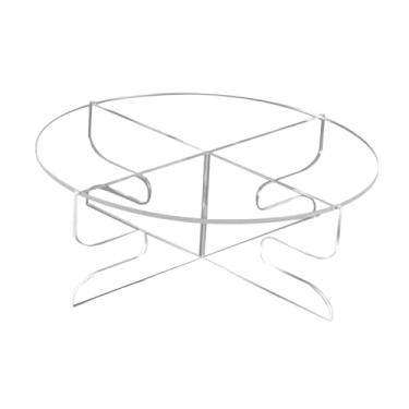 Imagem de WeiLaiKeQi Suporte de acrílico para máquina de bebidas Suporte para máquina de bebidas Biscoitos Assados ​​ Rack de resfriamento de acrílico para eventos de