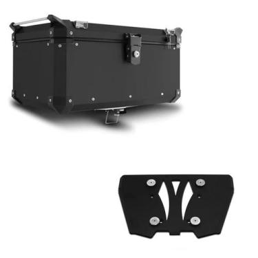 Imagem de Baú Moto Alumínio 56l Super Adventure + Base G 310 Gs 2018 Até 2020, A