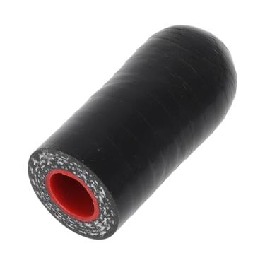 Imagem de ACROPIX Tampa de extremidade de mangueira de borracha de silicone de poliéster de 4 camadas ID 25/162.6 cm ID 10 mm para válvula de desvio de líquido de arrefecimento turbo a vácuo 5 mm 30 mm preto