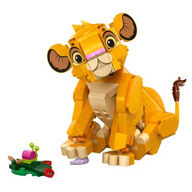 Imagem de Lego Blocos De Montar Disney Simba O Filhote Do Rei Leão Brinquedo De Construção 43243