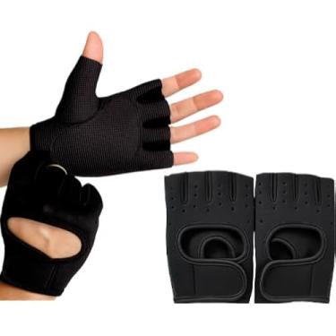 Imagem de Luva Esportiva de Borracha Neoprene Unissex para Academia e Musculação – Conforto e Proteção nas Mãos