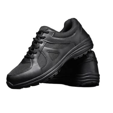 Imagem de Lzyjckh Calçados Masculinos Impermeáveis para Caminhada Botas Antiderrapantes para Atividades ao Ar Livre Tênis Leves e Casuais para Esportes e Moda Para Trekking em Montanha,Black,Foot length 26.5cm