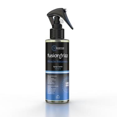 Imagem de Miracle Recovery 200ml Brscience Fusionfrizz - Protetor Térmico e Tratamento Reconstrutor para Cabelos Danificados e Quebradiços