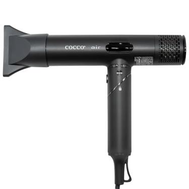 Imagem de Cocco Secador De Cabelo Elétrico Air, Gerador Iônico, Temperatura Ajustável, Alto Fluxo Ar, Filtro Autolimpante, Motor Cc Sem Escovas, Alça Dobrável Em T