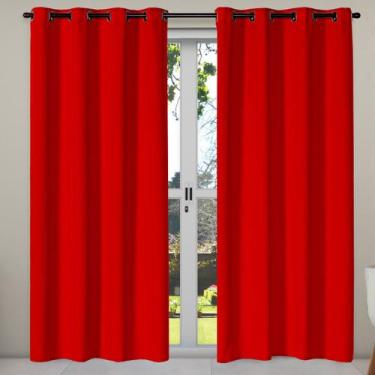 Imagem de Cortina Oxford 2,80m x 2,30m Apartamento para Sala Quarto Janela Cozin