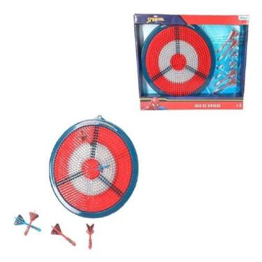 Imagem de Jogo de dardos spiderman 7 pecas yd358 etitoys yd-358