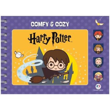Imagem de Livro De Colorir Harry Potter Comfy And Cozy Sucesso - CIRANDA, HARRY-