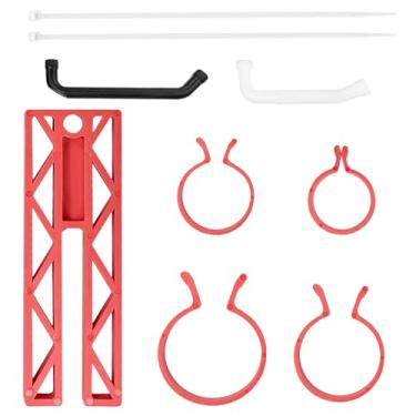 Imagem de Kit de compressor de anel GardenPal 751-045 para motosserra, motor pequeno e sopradores, incluindo quatro tamanhos diferentes de anéis de plástico e clipes de trava, compatível com Husqvarna, Stihl e