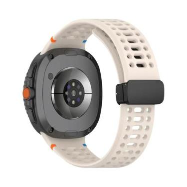 Imagem de Pulseira de silicone respirável para Samsung Galaxy Watch 8 40mm 44mm/