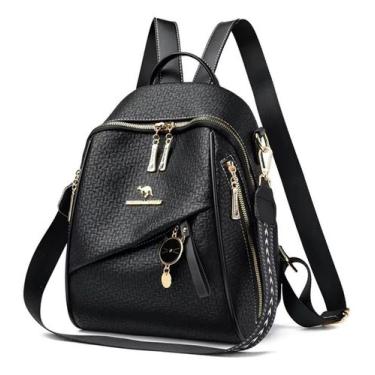 Imagem de Bolsa Mochila Feminina Escolar Viagem Faculdade Elegante Top - Alwy