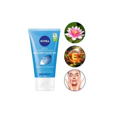 Imagem de Sabonete Em Gel Nívea Pele Seca Equilibrio Nutritivo 150ml, 1, 150ml