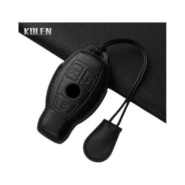 Imagem de Capa De Chave De Carro Em Couro Genuine Mercedes Benz Para Classe a B 