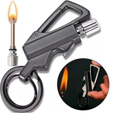 Imagem de Pederneira Chaveiro Abridor de Garrafa Camping Sobrevivencia Trilha Pe