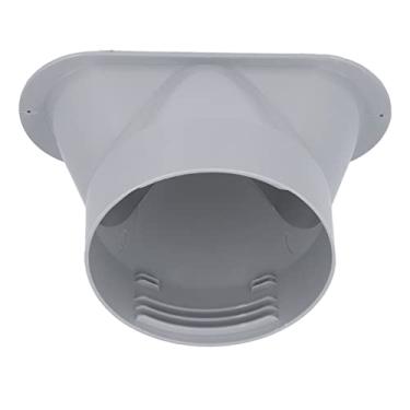 Imagem de ZAWELIYO Acoplador de mangueira de exaustão de ar condicionado portátil de 12,7 cm, adaptador universal de janela de 130 mm com roscas CW/CCW, conector de ventilação CA para a maioria das unidades CA